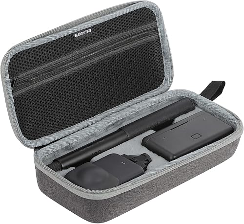 Estuche de transporte para cámara DJI Osmo 360, bolsa de viaje protectora de almacenamiento portátil para Osmo 360 y accesorios (bolsa grande)