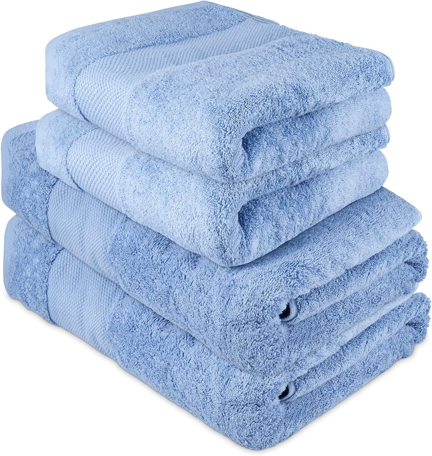 EDB 8 Piece Towels Bale Set 100 Egyptian Cotton Face Cloths, Hand