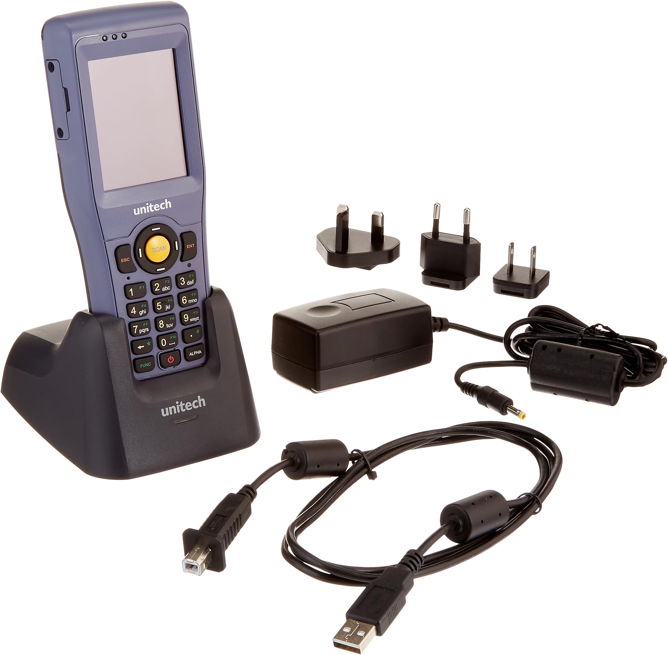 unitech HT682-9460UARG HT682 Mobile Computer, Laser, Wi-Fi, Bluetooth, CE 6.0, USB Cradle, Battery, Power Adapter