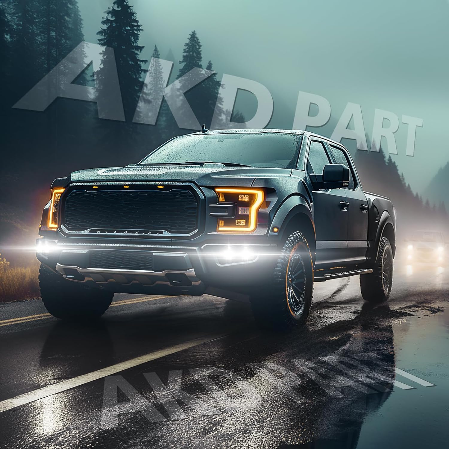 3" SAE LED Fog Lights Street Legal DOT Approved Square LED Cubes Cut-Off Beam Fog Pods Lights 2pcs for Trucks Pickup SUV Car Wrangler Toyota Nissan Ram