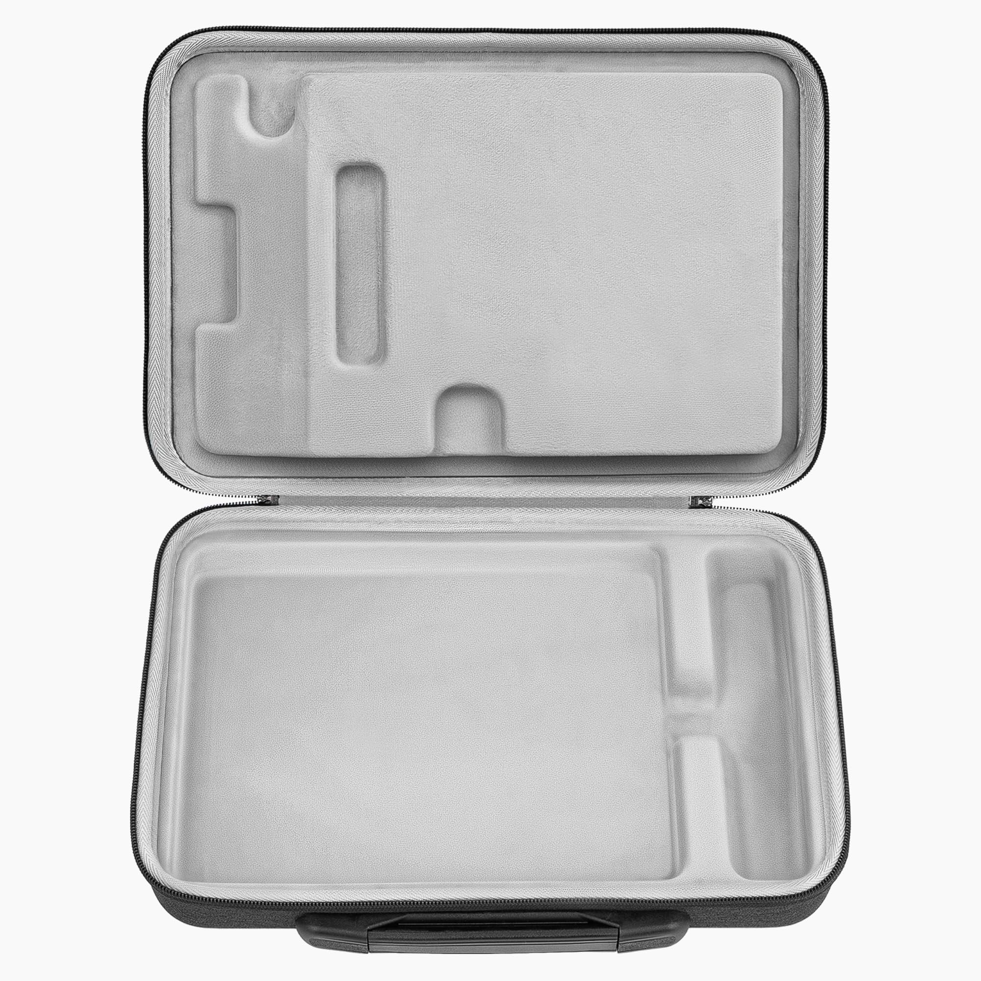 GEEKRIA Custodia rigida da viaggio compatibile con Akai Professional MPC Sample Portable Groovebox, borsa da trasporto per sampler audio (grigio scuro)
