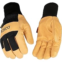 1928KW Thermal Lined Grain Pigskin Leather Palm Work Glove with Knit Wrist