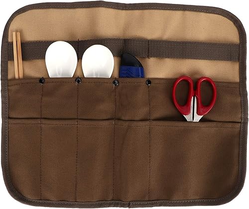 Miniatura 5 de Fydun Tableware Storage Bag Portable Hanging BBQ Cutlery for Picnic Barbecue