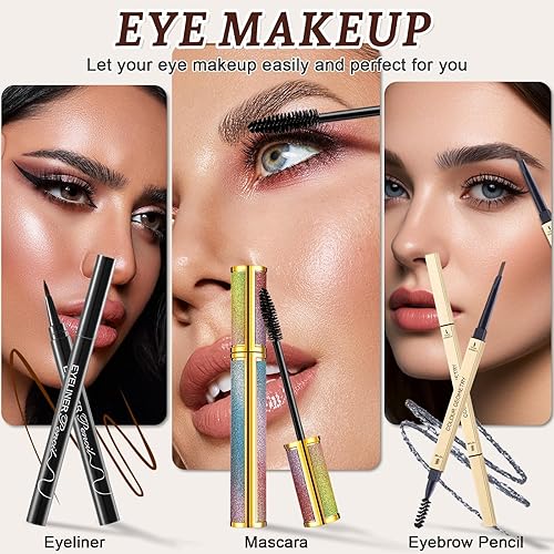 Miniatura 4 de Kit completo de maquillaje para mujeres, juego de maquillaje todo en uno, set de regalo para adolescentes, paquete de maquillaje para principiantes