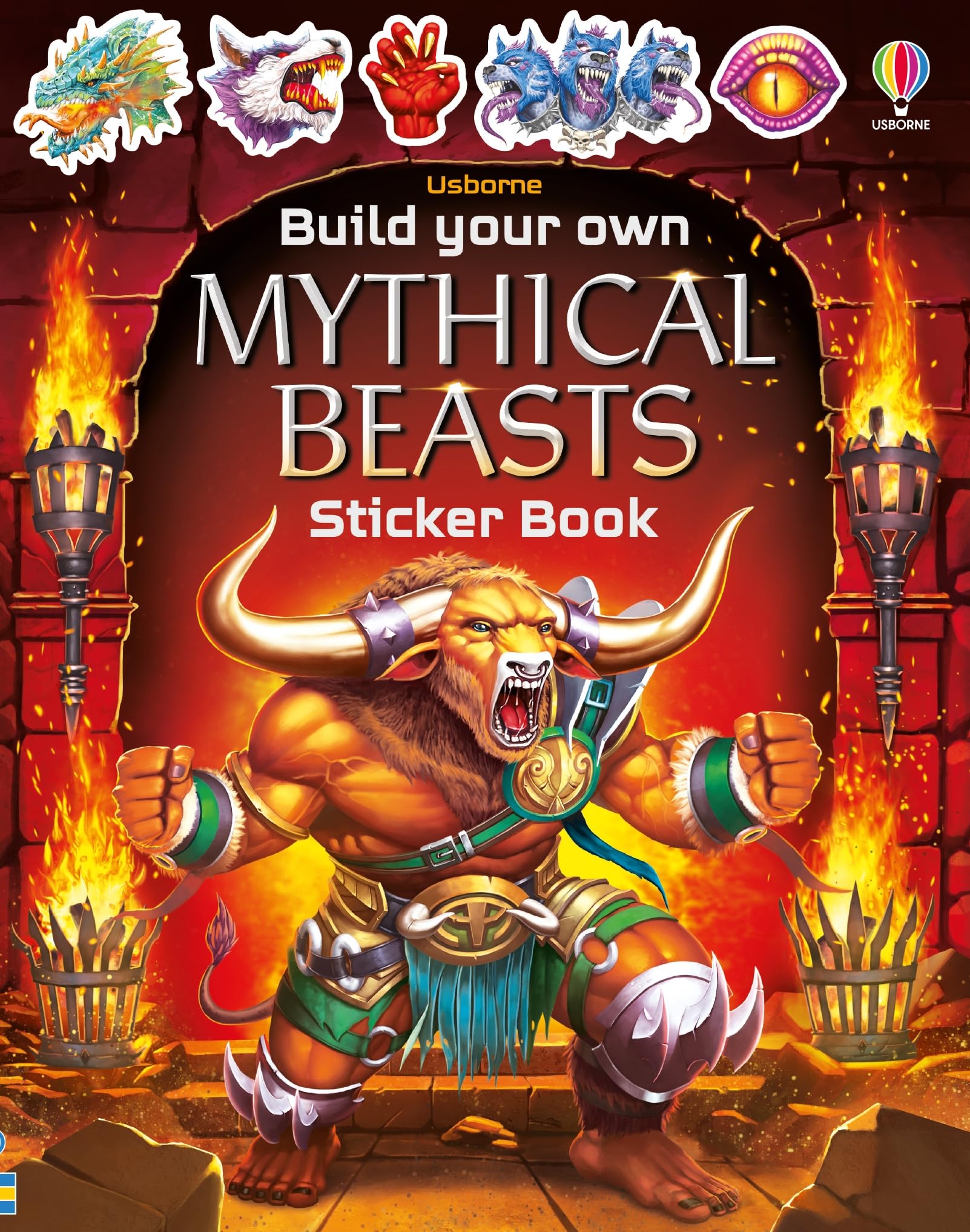 Build Your Own Mythical Beasts (Build Your Own Sticker Book)