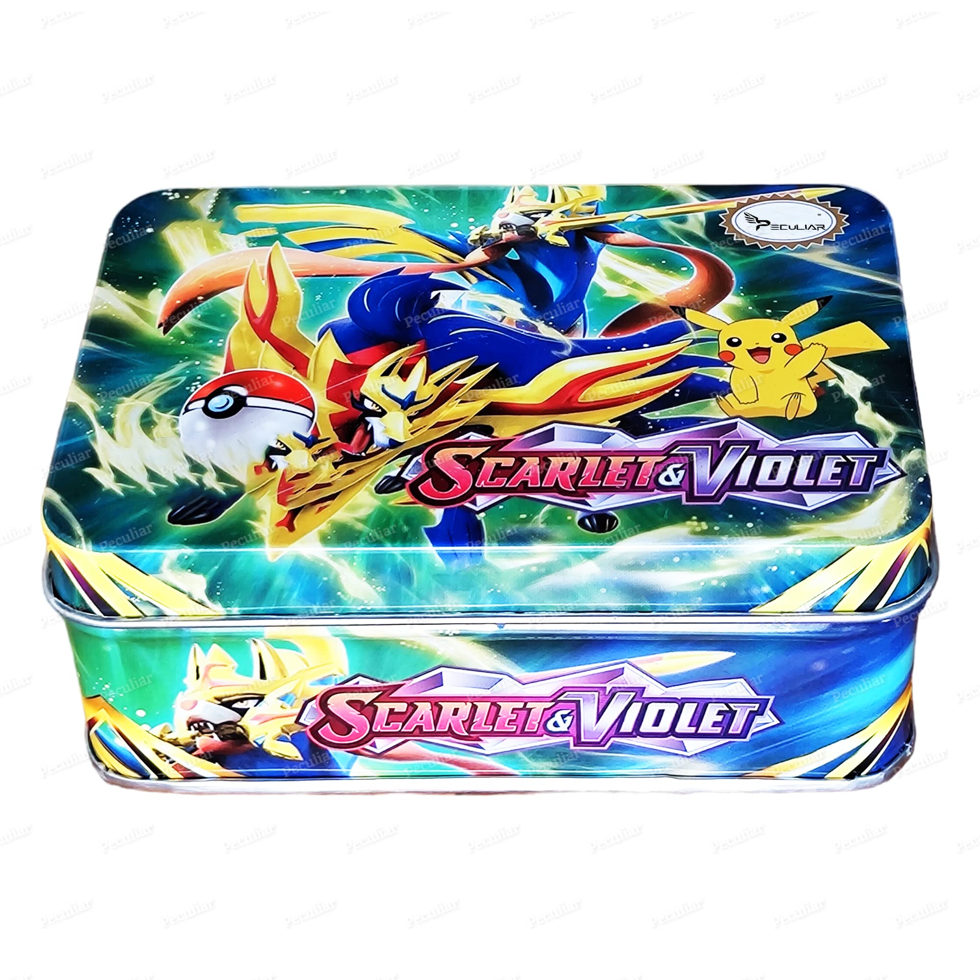KS ENTERPRISE Scarlet Violet Sealed Pack (30 Cards in 1 Box) | Totally Surprising Sealed Pack Card Game with Attractive Paper Box for All (2 Pack(60 Cards))