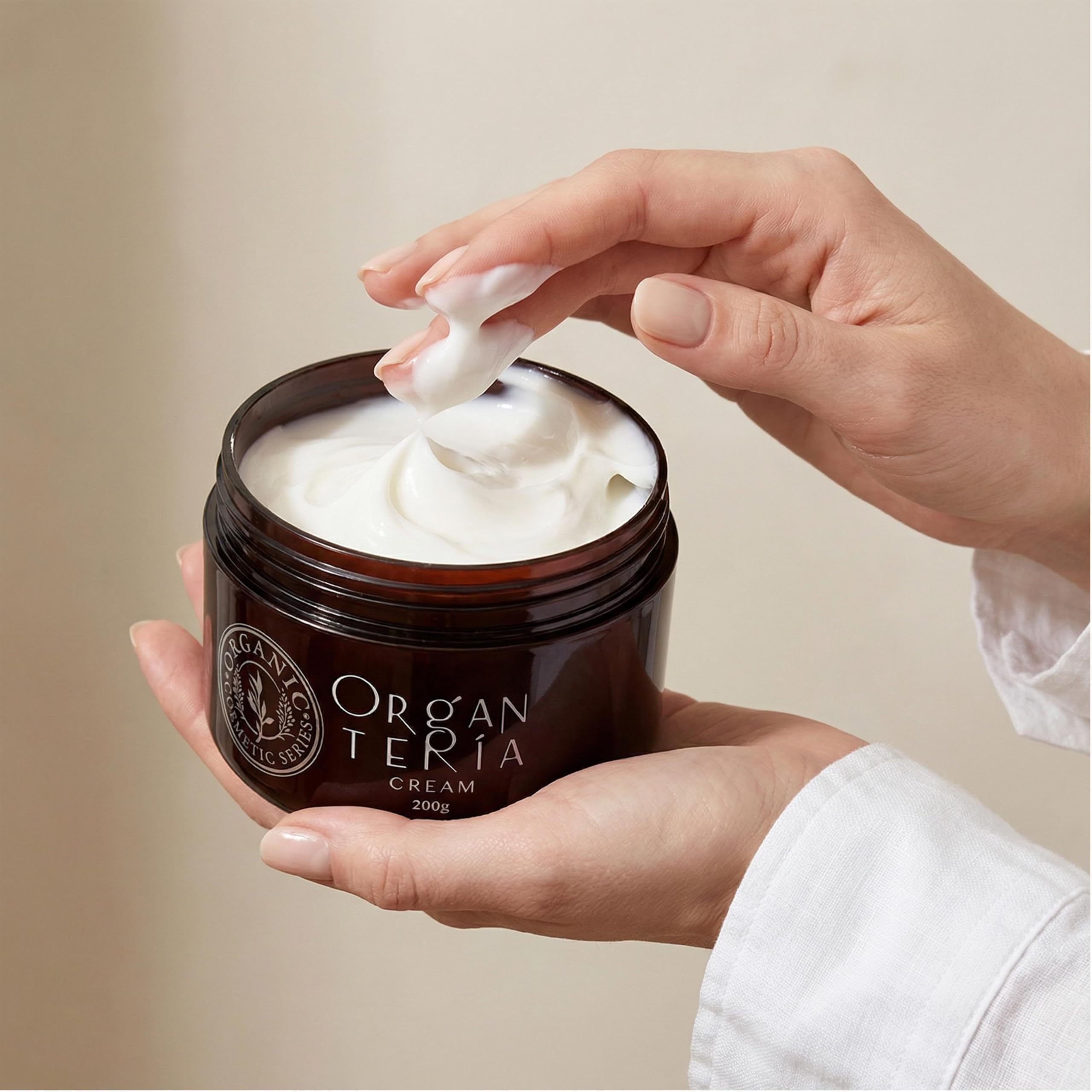 Elitzia Bio krem nawilżający do twarzy, bogaty w składniki odżywcze z olejkiem jojoba, masłem shea i witaminą E, przeciwzmarszczkowy, głębokie nawilżenie, do wszystkich rodzajów skóry, krem na dzień i