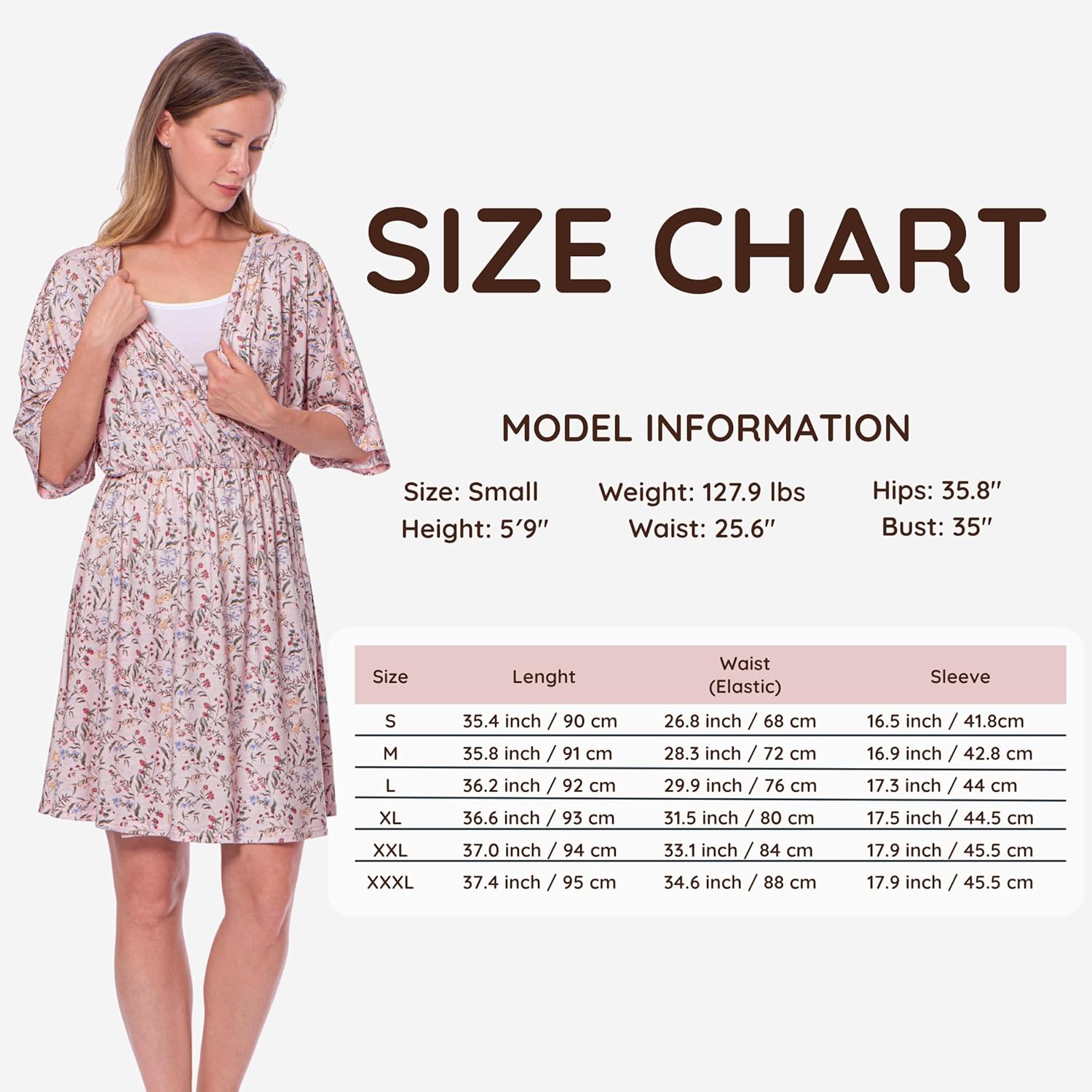 Maternity Dress - Botanical Collection - Image 6