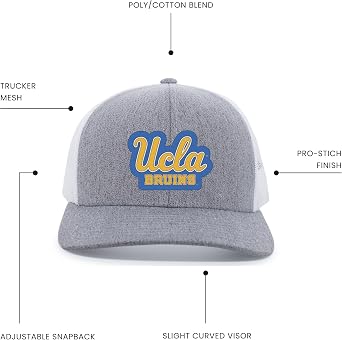 Pacific Headwear NCAA Heather Trucker Snapback