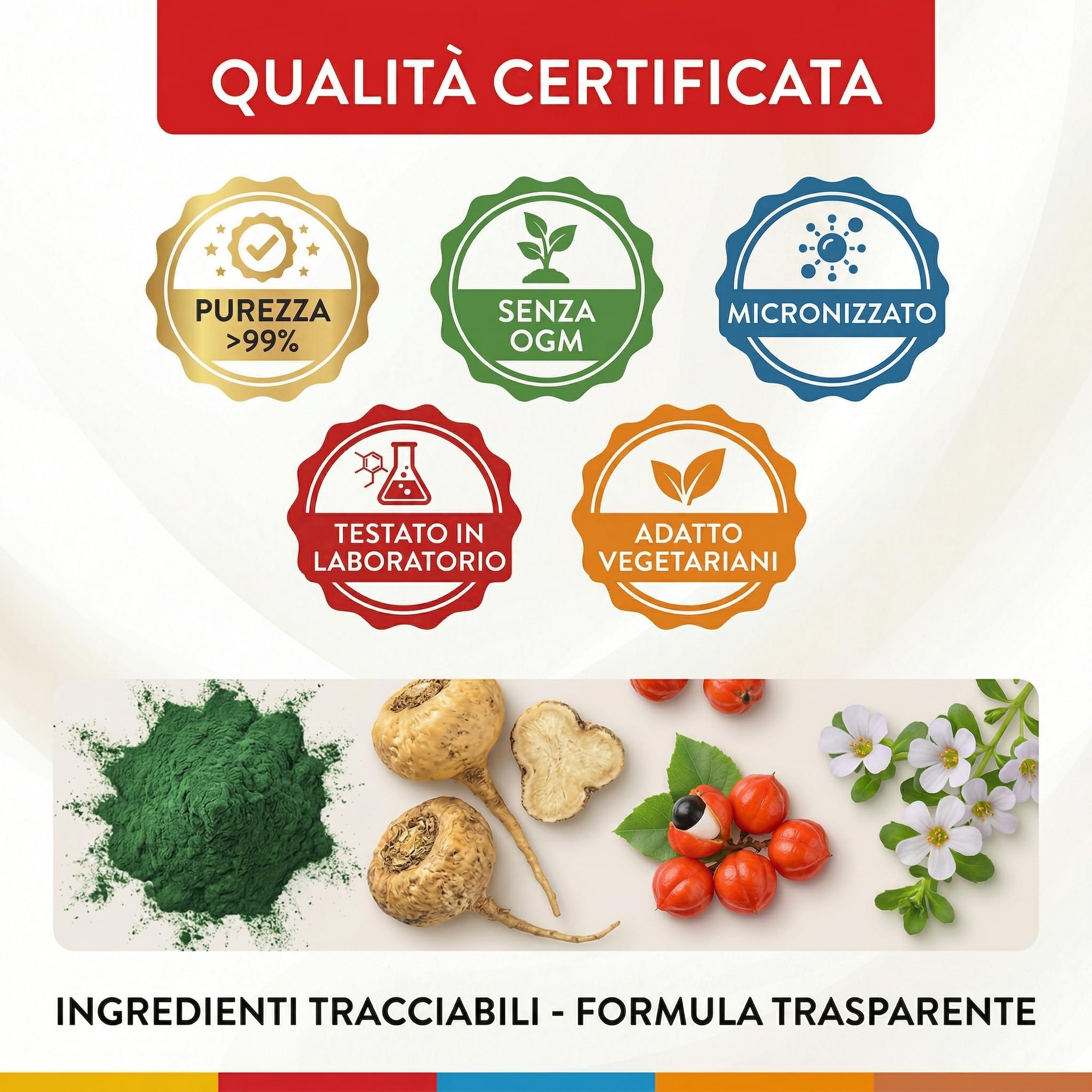 MALOVI Vitalbody 200 Gr Integratori Energia Stanchezza Fisica E Mentale, Integratore Memoria E Concentrazione,Con Spirulina Creatina Carnitina Guarana Maca Bacopa Monnieri Coenzima Q10 Vitamina B6 B12