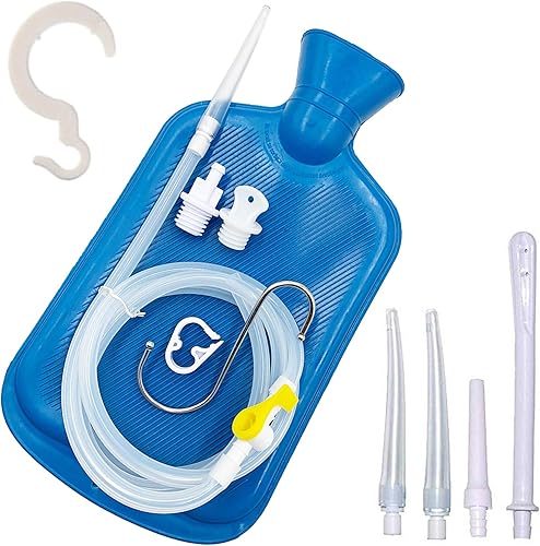 Kit de bolsa de enema de café 2L de capacidad para enemas de limpieza de desintoxicación de colon