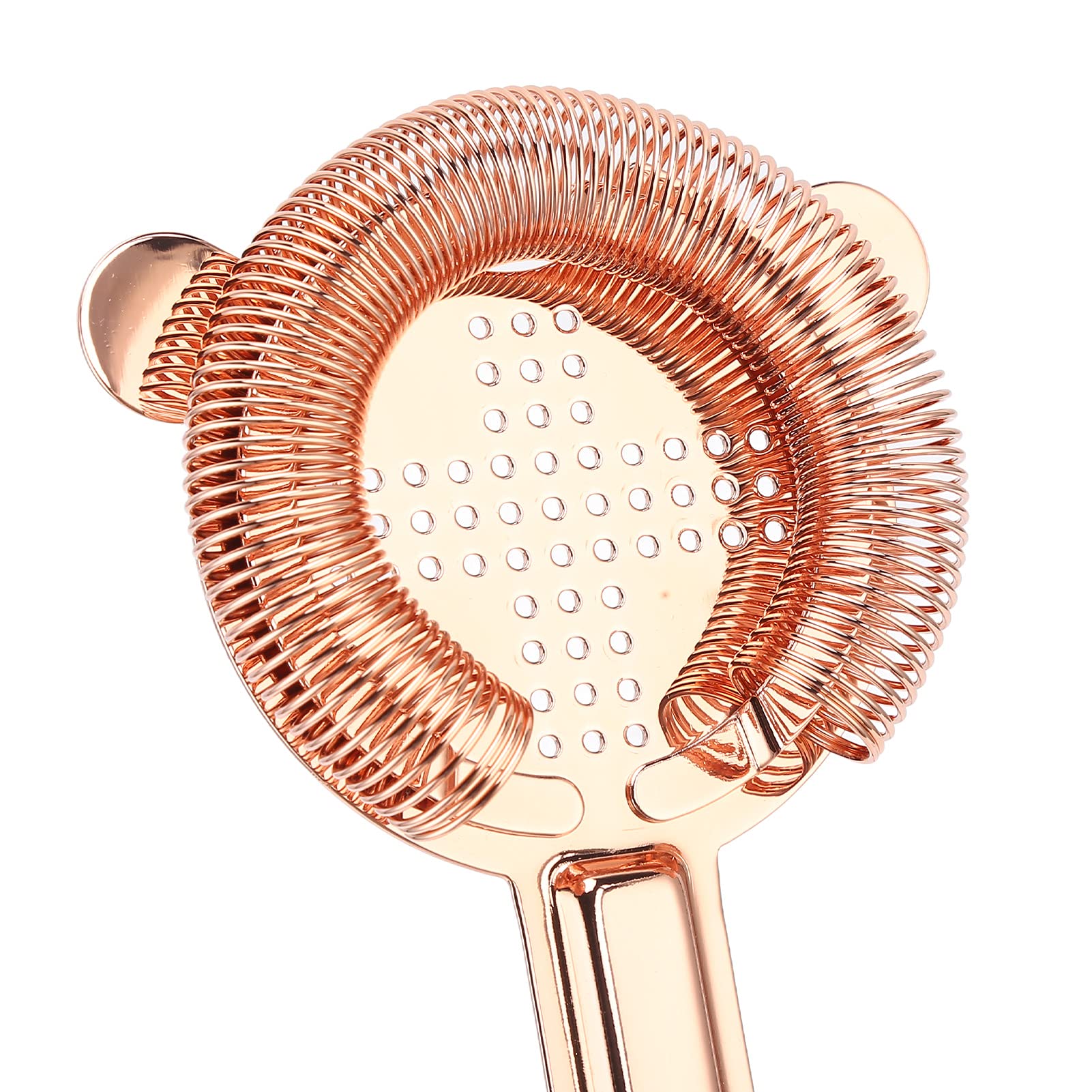 Juego de coctelera de 11 Piezas, Kit de Barman con colador de cóctel de Acero Inoxidable, Accesorios Profesionales de Bar para Fiesta en casa, Incluye colador de Hielo y Boquilla (Oro Rosa)