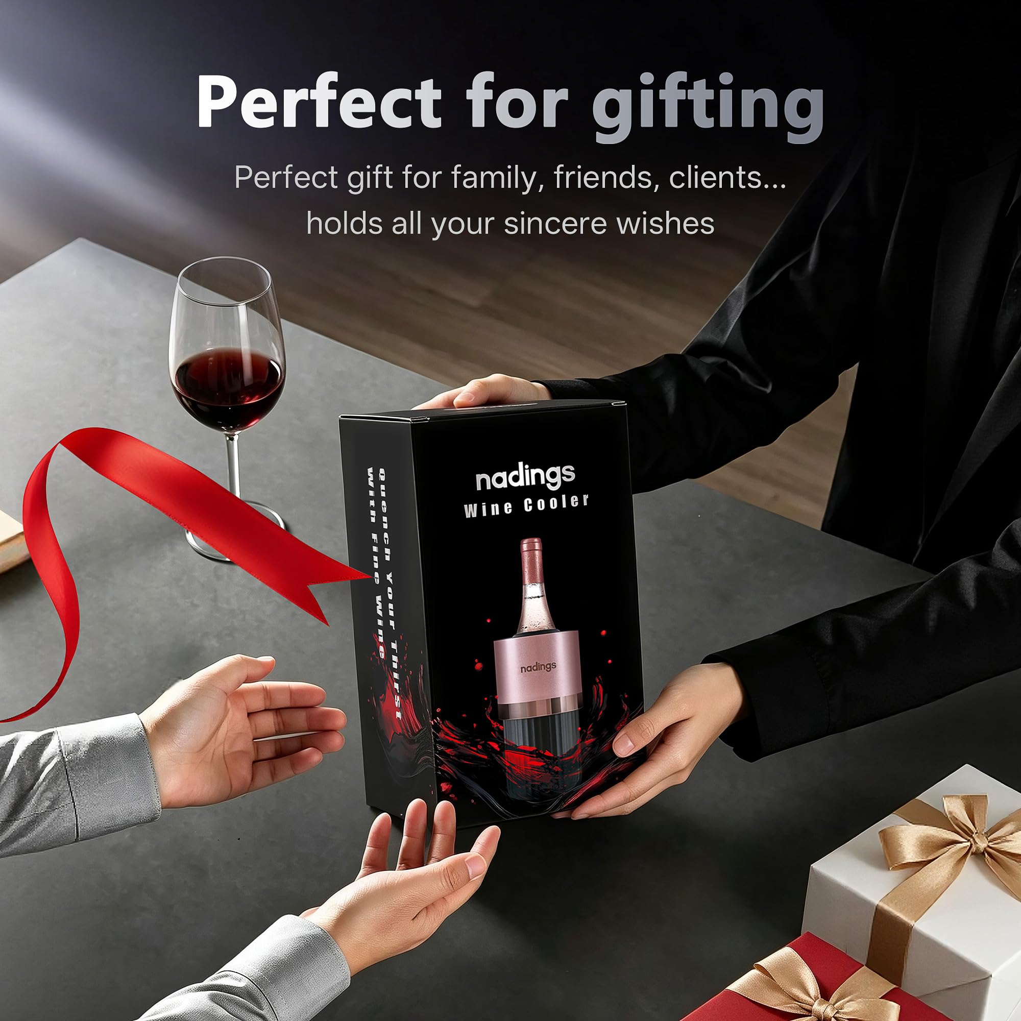 Iceless Wine Chiller, Keeps Cold 6+ Hours, Fits Most Wine Bottles — Amazon image 9