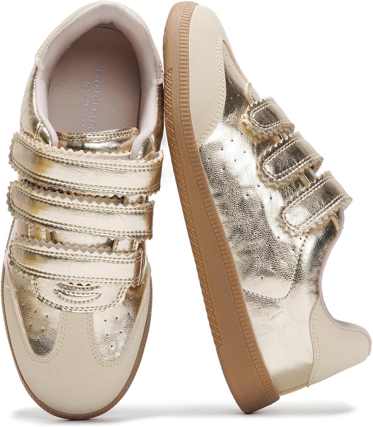 Project Cloud Sneakers for Women  Stylish & Comfortable Women's Fashion Sneakers with Memory Foam Insole  Lightweight Vegan Leather Womens Shoes  Fashion Shoes for Women 2025 (Ysabelle)