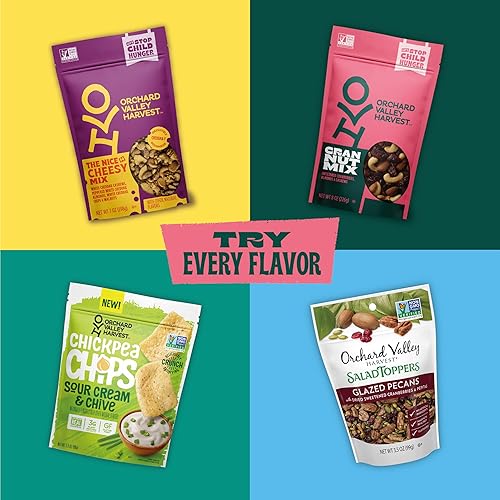 Miniatura 7 de Orchard Valley Acajú Mezcla de frutos secos- arándanos Almendra contiene 8 bolsas 8 onzas