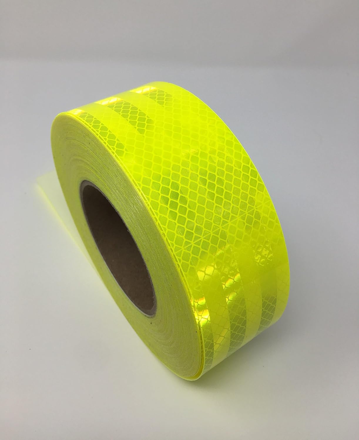 2" x 12' Roll 3M Fluorescent Yellow Green Reflective Hazard Warning Emergency Vehicle Safety Marking Tape 983-23 ES