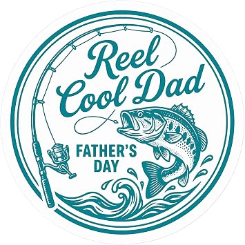 SICOHOME Fathers Day Stickers - 72PCS 1.5" Happy Fathers Day Gift Stickers for Man Best Dad Husband Fisherman Envelope Seals Gift Tags Labels for Boxes Cards Gifts Bags Party Favors Decorations