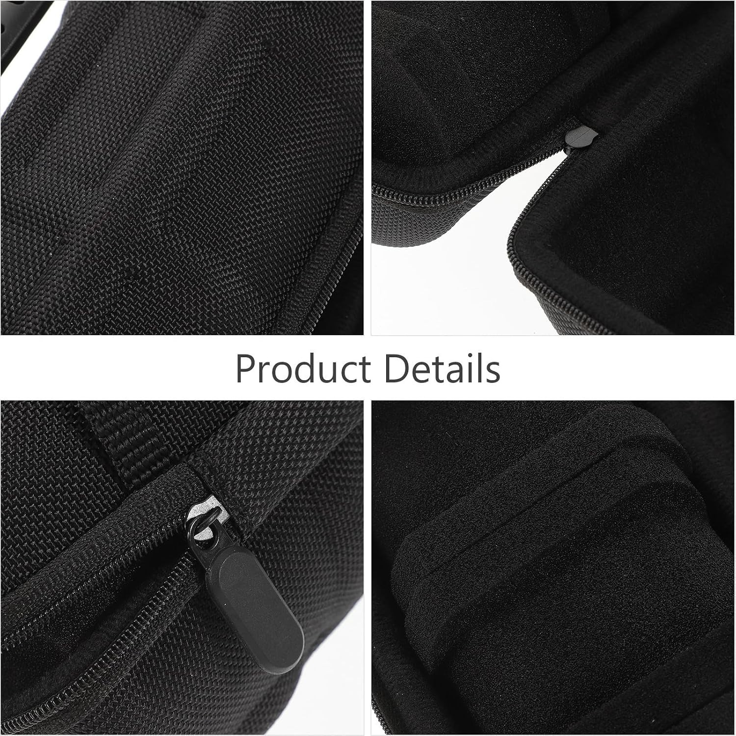 Didiseaon Portable Watch Box with Oxford Cloth, Shock Buffering for Travel
