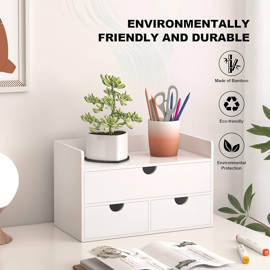 Rumico 様用　ACTUS FOPPISH DESK CHEST Amazon.com : Wisuce Bamboo Desk Organizer - Mini Bamboo Desk