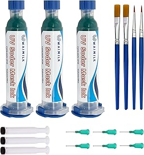 3PCS UV Solder Mask UV Light Curing Solder Mask Ink BGA