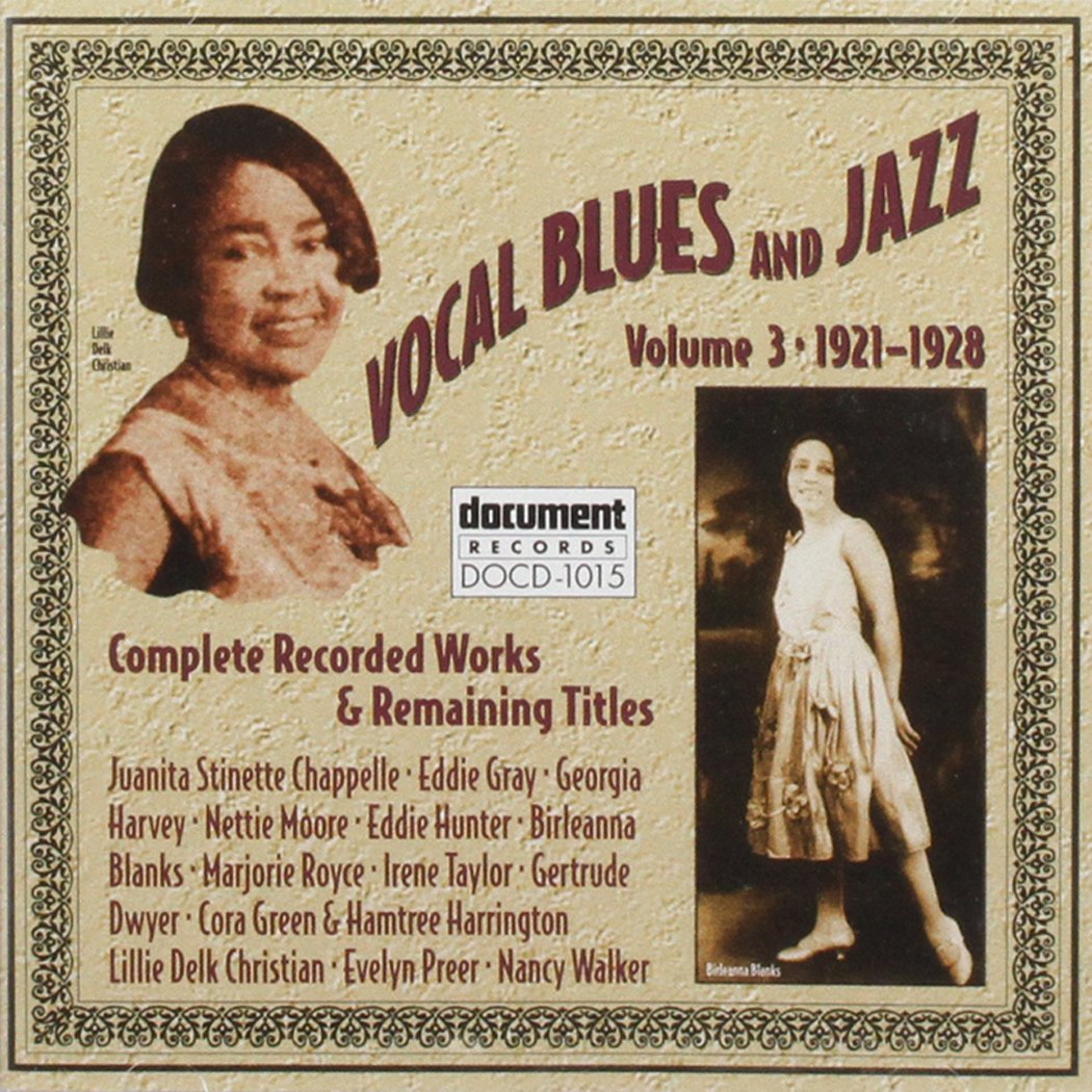 Vol. 3-Vocal Blues & Jazz