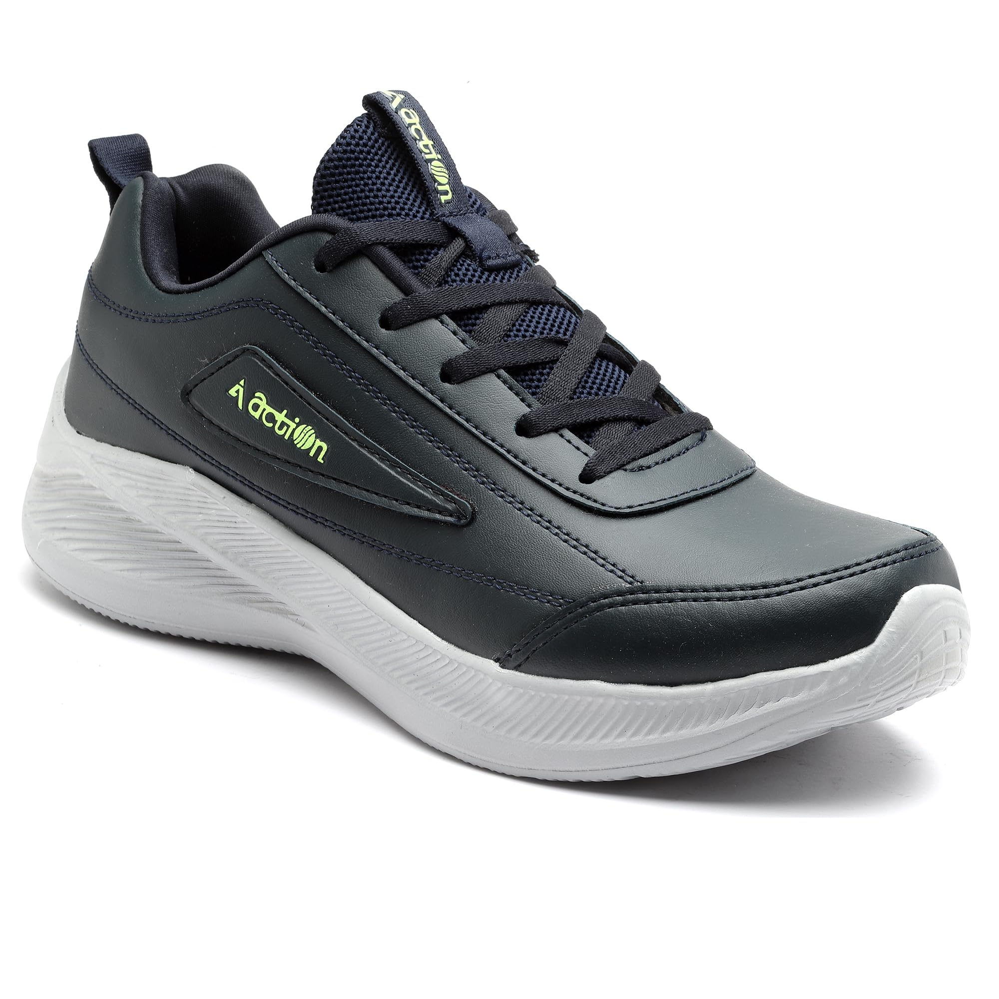 Action-SWIFT-110 Lightweight Comfortable Cushioned Running Sports Shoes for Men Navy (B0D7C6VG52) Amazon Price History, Amazon Price Tracker