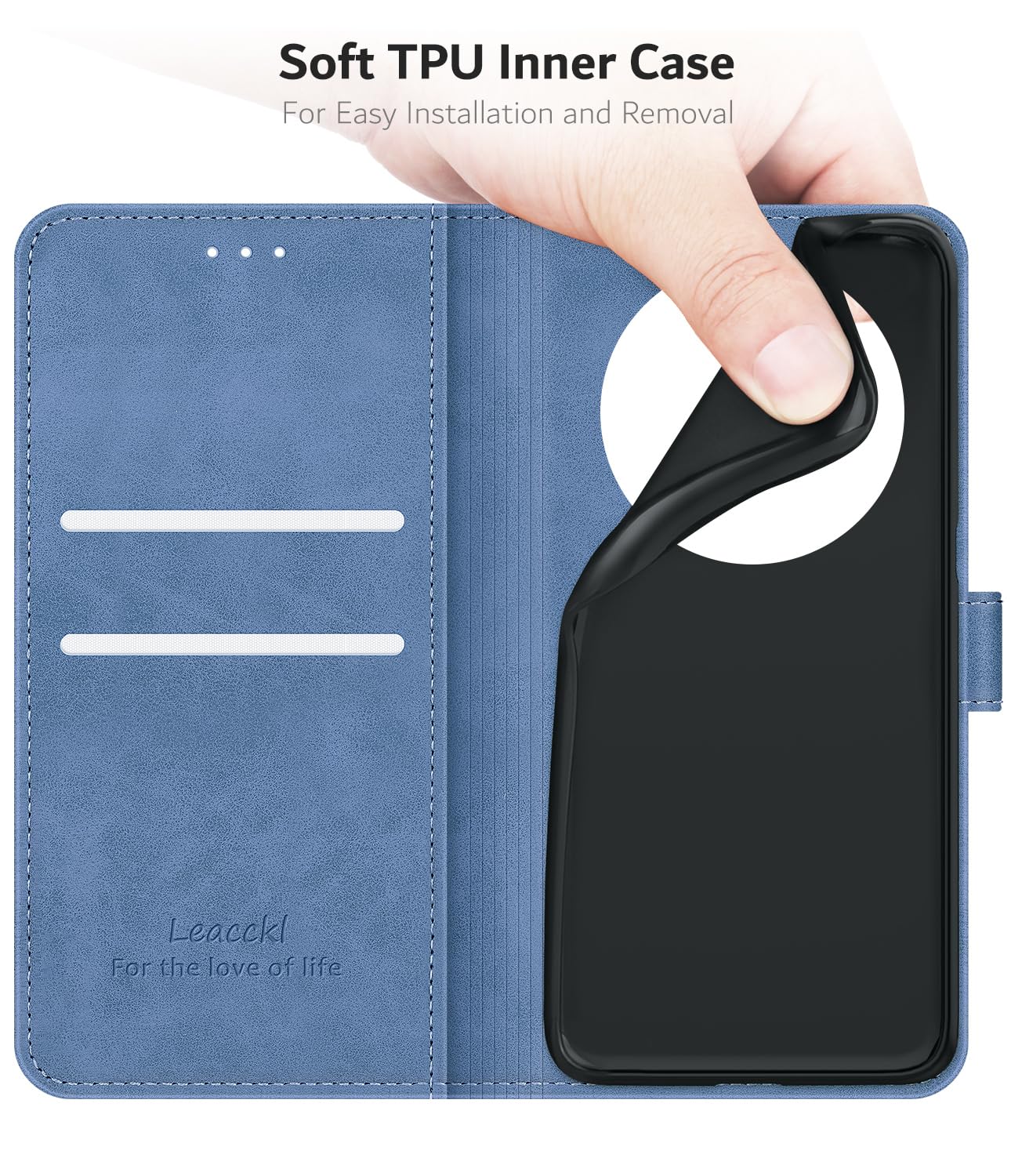 Handyhülle Für Honor Magic 6 Lite 5G – PU Leder Flip Case Mit Standfunktion & Kartenfächern