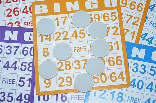 Vista 22 de SmartDealsPro juego de 100 fichas de aprendizaje de plástico opaco, de 1 pulgada, para juegos de fichas, minipóquer, con caja de almacenamiento