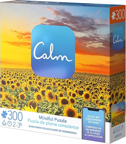 Miniatura 7 de Rompecabezas de 300 piezas para relajación, alivio del estrés y elevación del estado de ánimo, para adultos y niños a partir de 8 años, campos