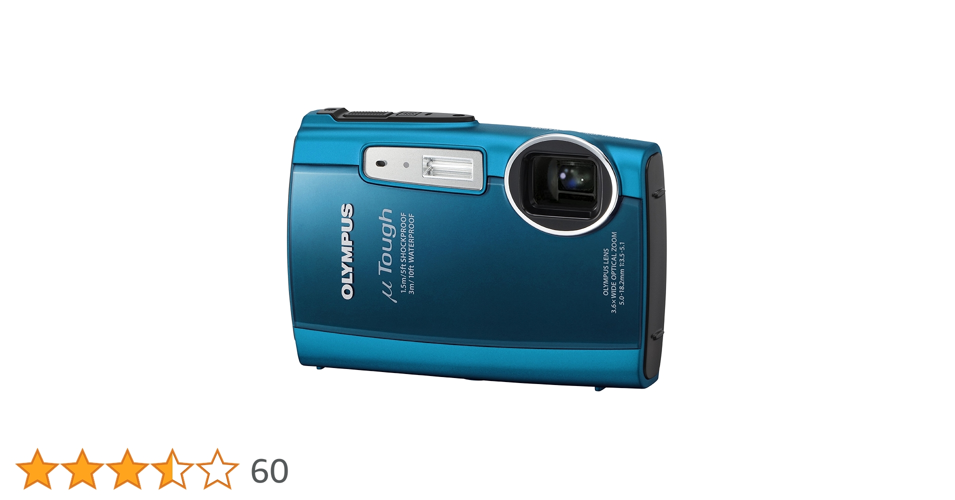 Amazon.co.jp: OLYMPUS Digital Camera μ TOUGH-3000 Blue μ