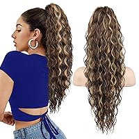Vista 21 de SEIKEA 18" Extensión de cola de caballo con pinza de garra de resalte, PT002 Tia larga, multicapa, esponjosa, gruesa, ondulada, clip de mandíbula