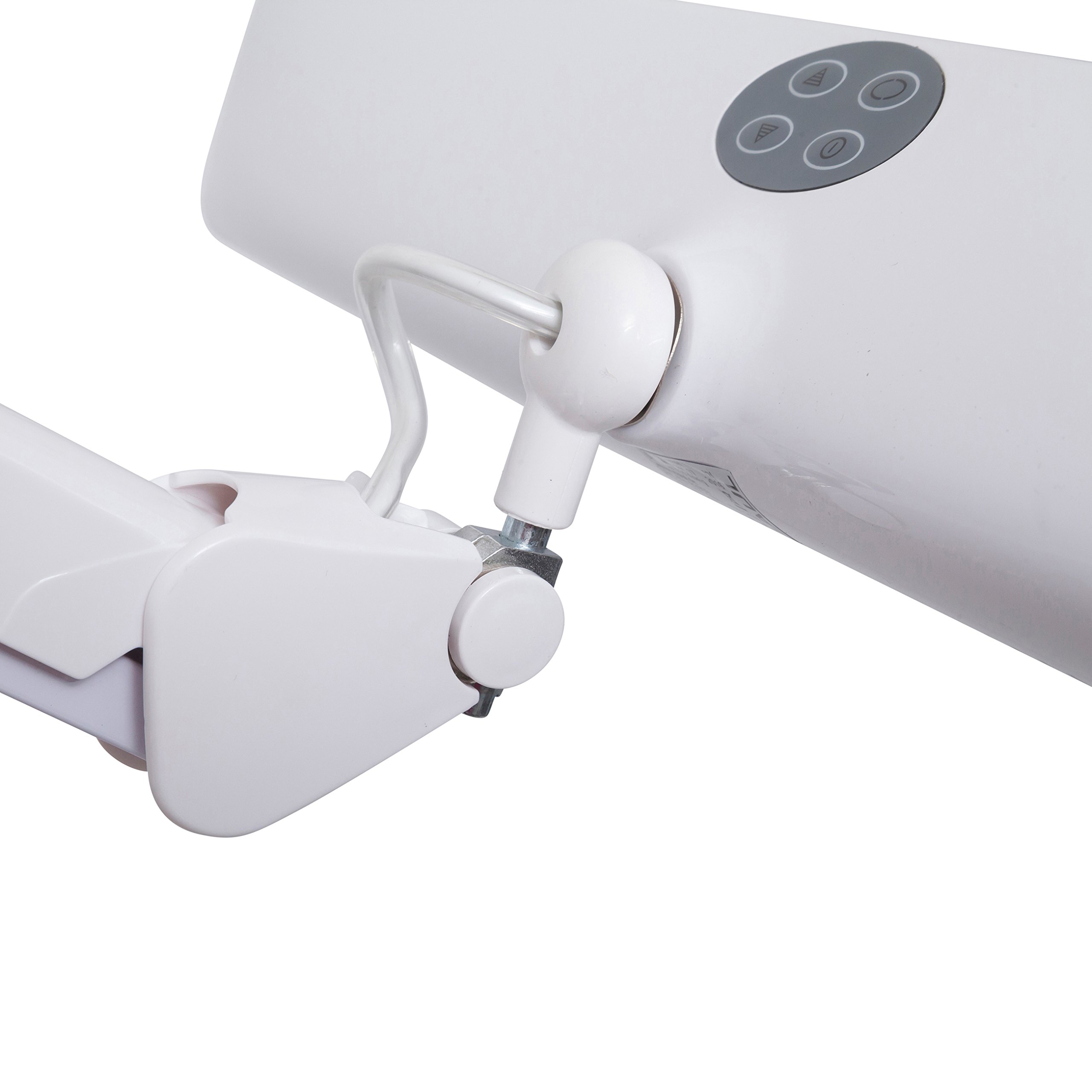 Maul 8205202 - Lámpara LED (84 ledes integrados, regulable, piezas, luz diurna, con base de 6,3 cm), color blanco