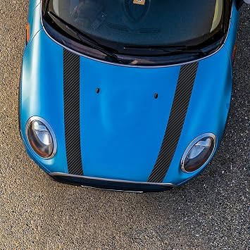 ANT 24inch x 15ft Black Carbon Fiber Car Wrap Vinyl Outdoor/Interior Realistic Carbon Design Vinyl Wrap for Cars, Boat, Bike (Black, 24inch x 15ft)