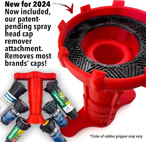 Miniatura 6 de Herramienta de extracción de cabezal de aspersor 4 en 1, reemplaza tus aspersores sin excavar en menos de 2 minutos, la mayoría de las marcas