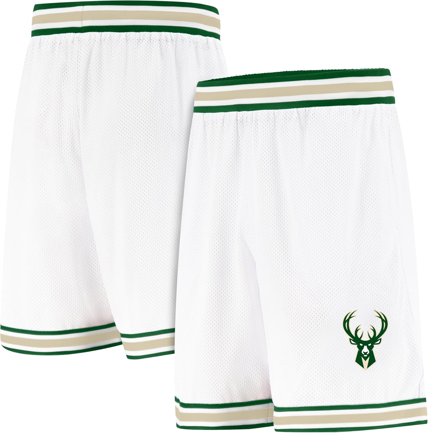 Ultra Game Men's NBA Official Active Knit 8" Showtime Basketball Training Shorts