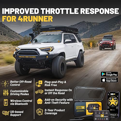 Vista 2 de PEDAL COMMANDER Controlador de respuesta del acelerador para Toyota 4Runner 2010-2024
