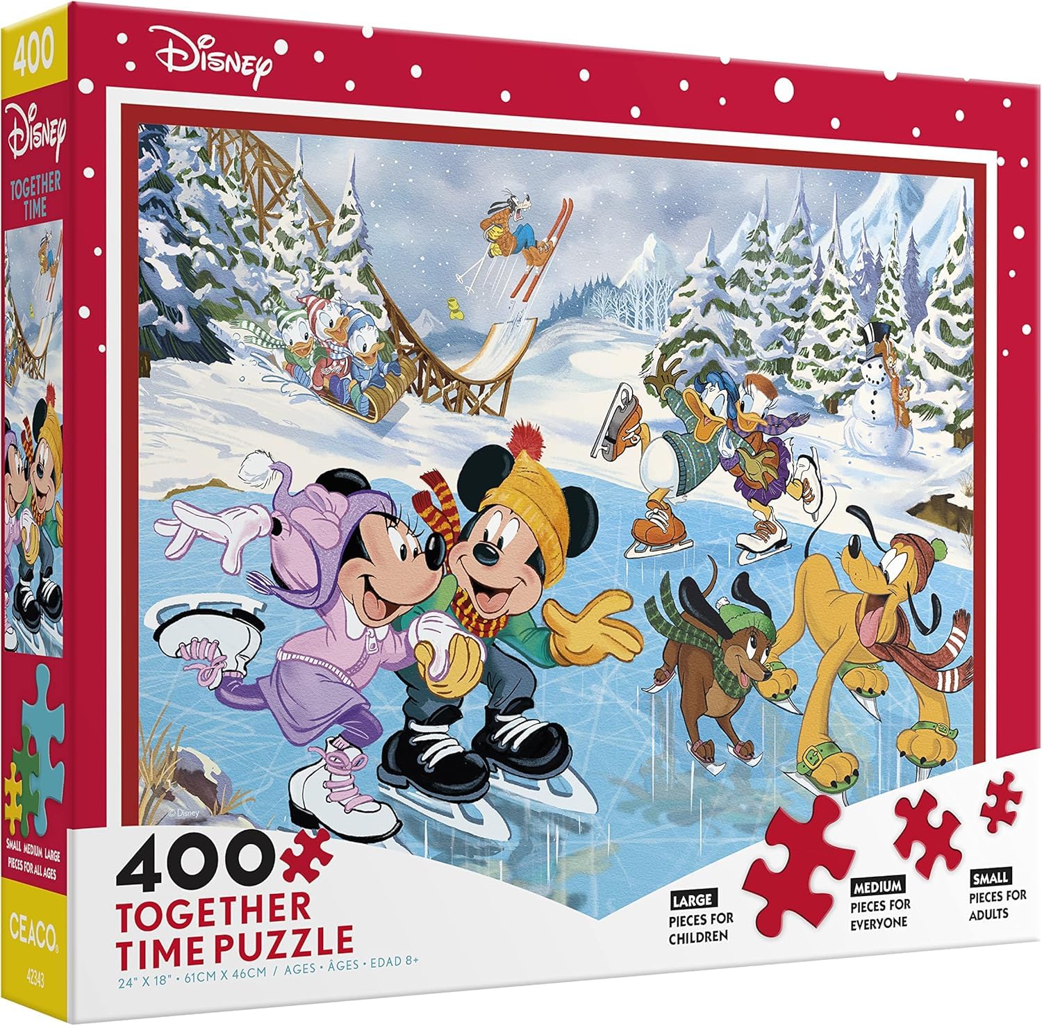 Disney - あっこ　DWE2018 Amazon.com: Ceaco - Disney Holiday - Together Time - Mickey