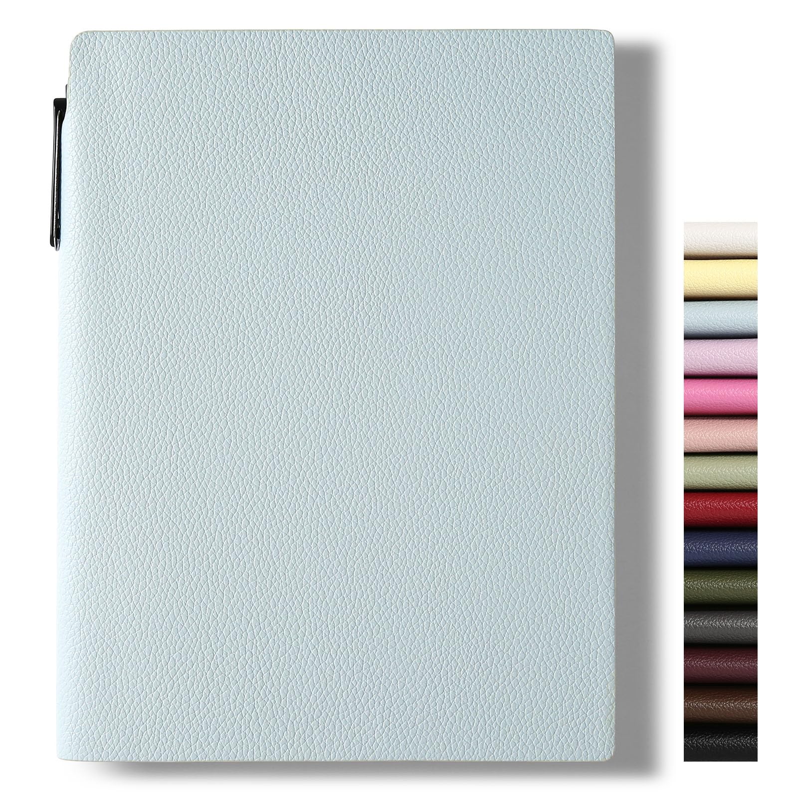 Journal Notizbuch A5 PU Leder Journals zum Schreiben 160 Seiten Tägliches Journaling liniert Notizbücher für die Arbeit