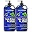 New York Biology Tea Tree Mint Body Wash for Men and Women - Moisturizing Body Wash Helps Soothe the Skin - Refreshing and Hydrating Cleanser for Body and Feet - 16.9 Fl Oz (Pack of 2)