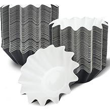 50 Pack Reusable Wax Melt Liners, Leakproof Coated Paper Warmer Cups for Burners, Electric Melters & Candle Warmers