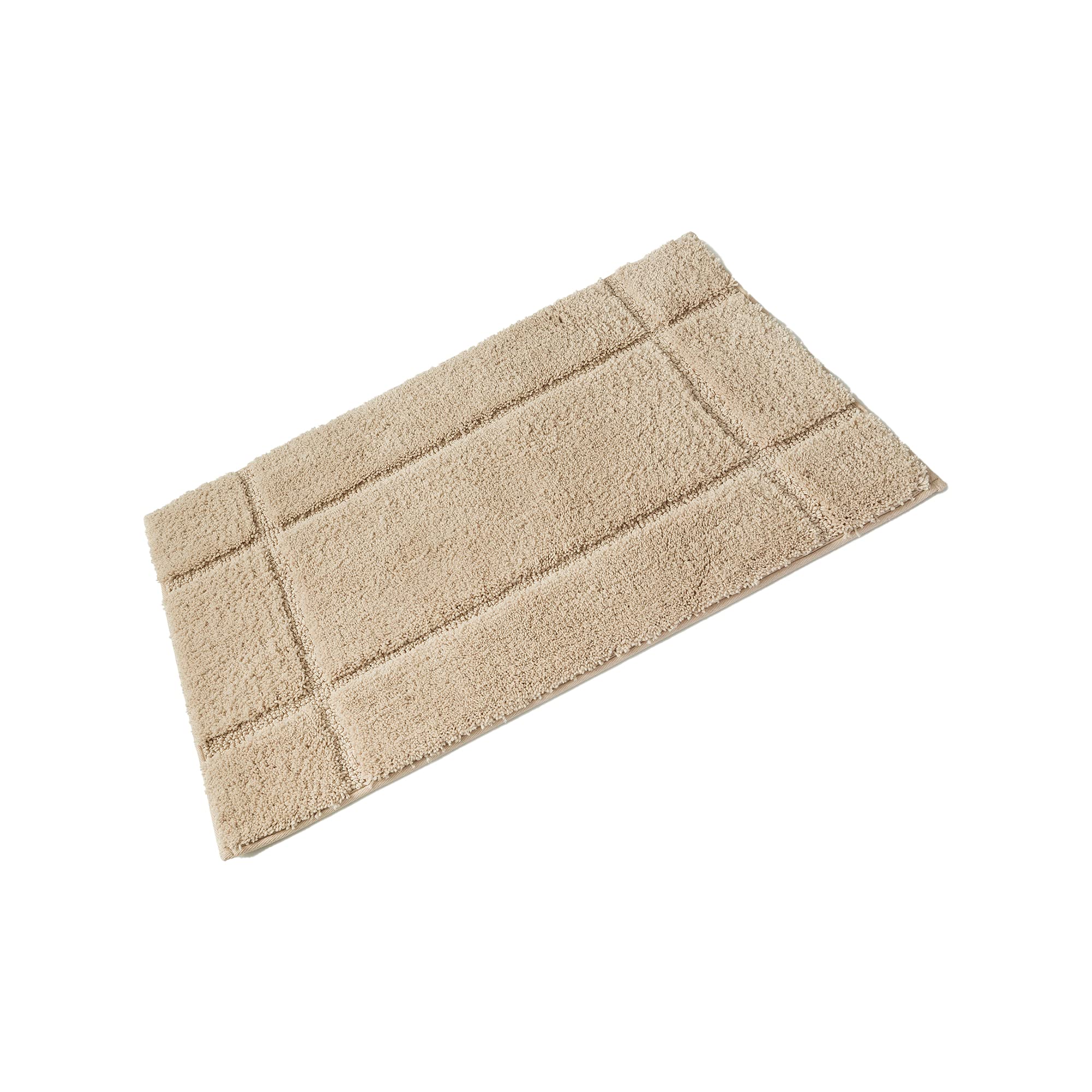 Blue Canyon Microfibre Bath Mat - Cream - 50x80cm
