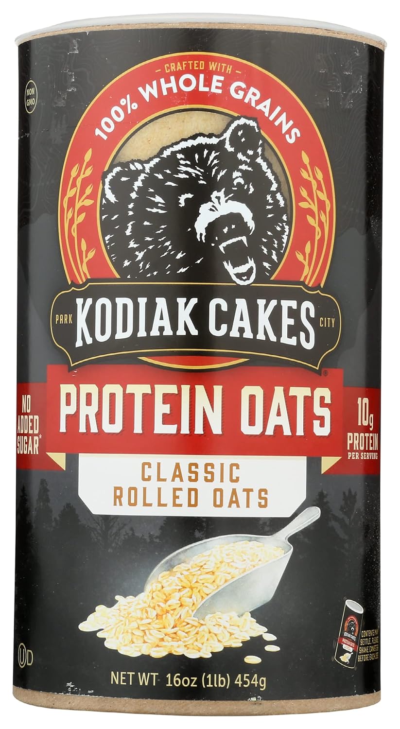 Kodiak Protein Oats Classic Rolled Oats Canister, 100
