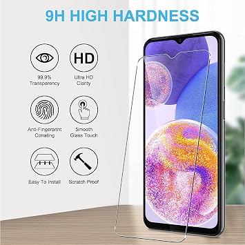 Compatible with Infinix Note 50 Pro 4G X6855 Case [with Tempered Glass Screen Protector] for Infinix Note 50 4G X6858 Phone Case blue