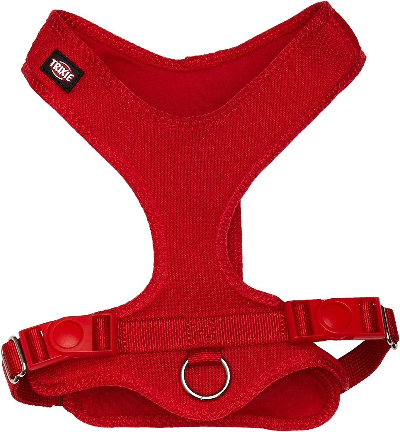 Trixie Soft Dog Harness, 30-45 cm x 15 mm, Red