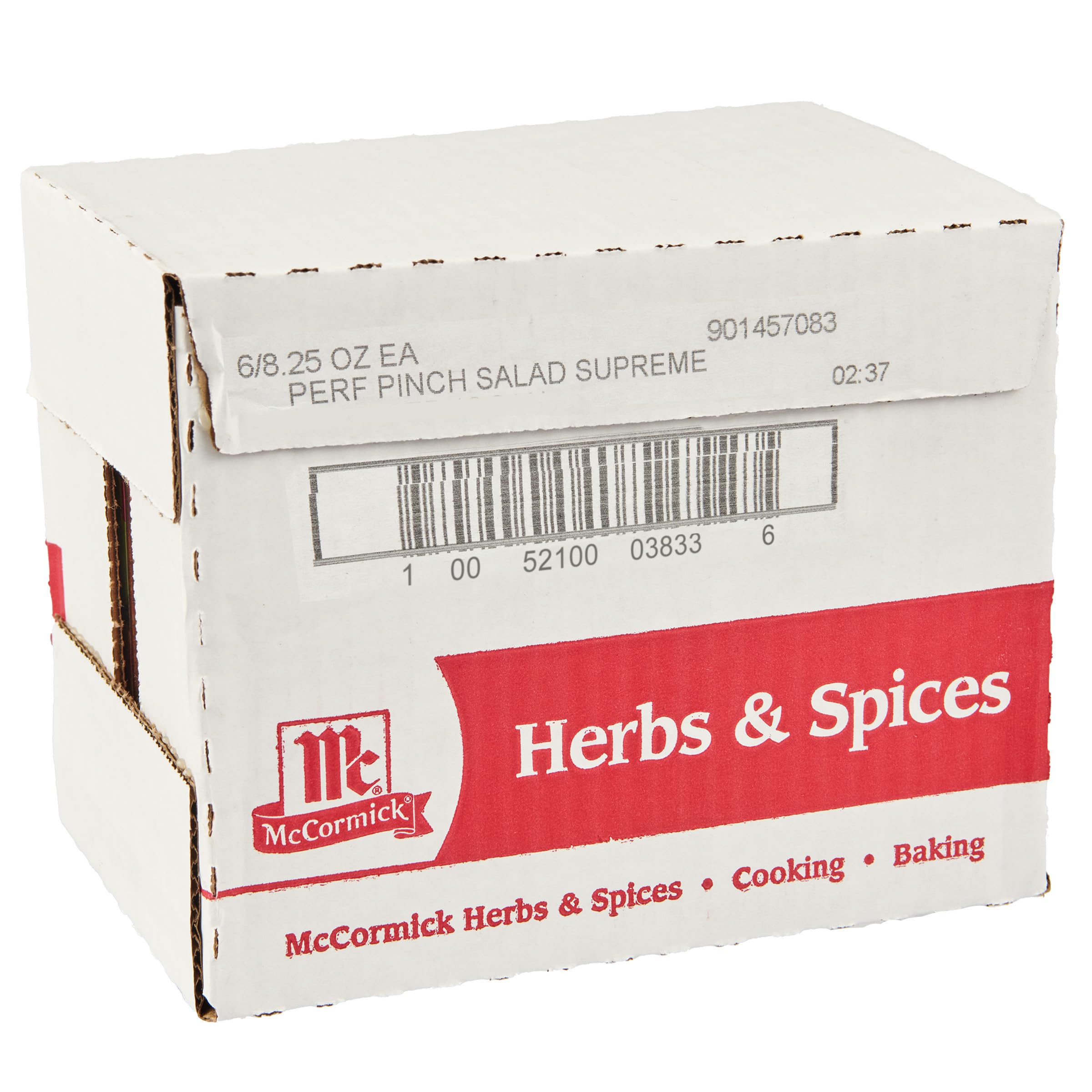 McCormickPerfect Pinch Salad Supreme Seasoning, 8.25 oz (Pack of 6)