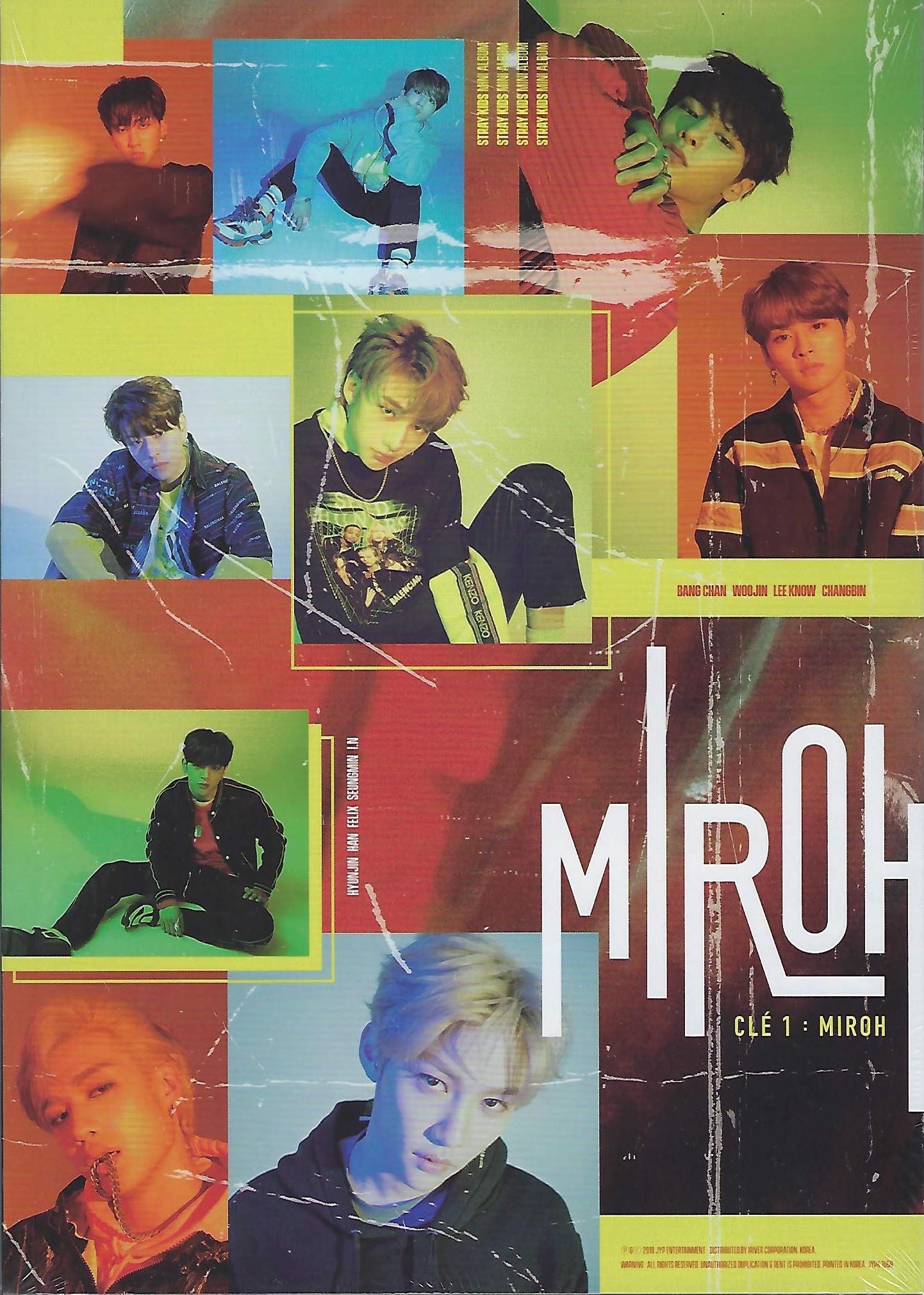 Stray Kids CLÉ 1 : MIROH 限定版　トレカ　ヒョンジン Stray Kids スキズ CLE'1:MIROH トレカ ヒョンジン - メルカリ