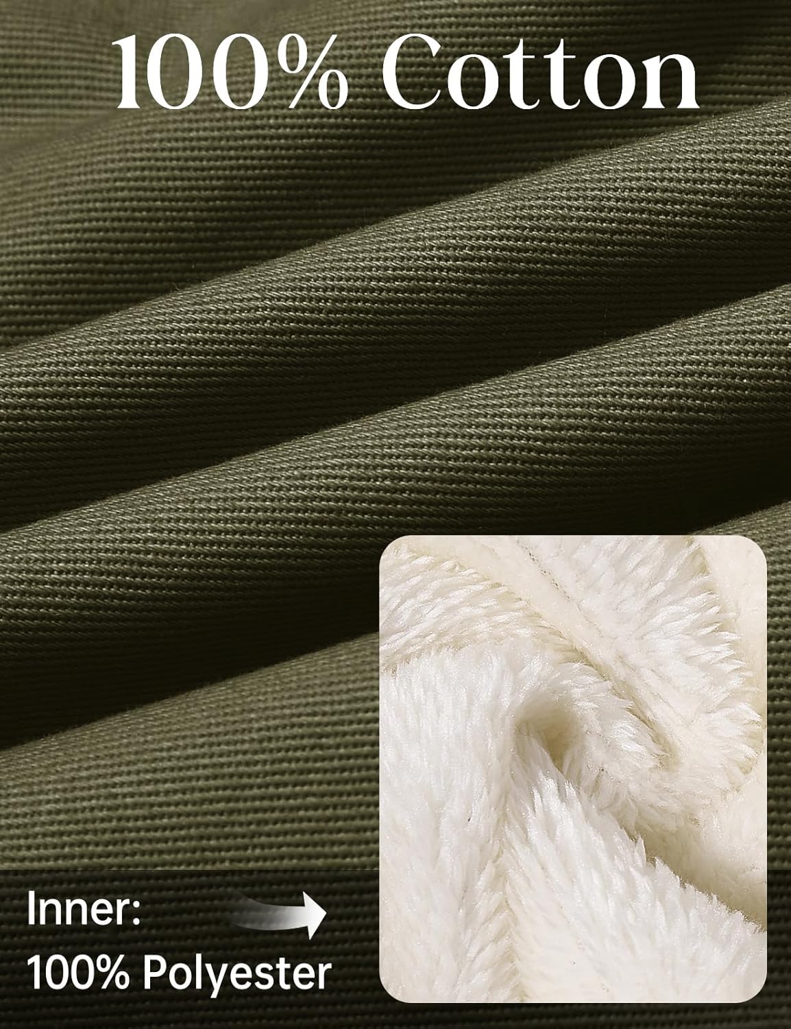 HEEKPEK Women's Plus Size Winter Coat Thicken Parka Fleece Lined Jacket Warm Long Puffer Outerwear Hooded Down Coat - Image 7