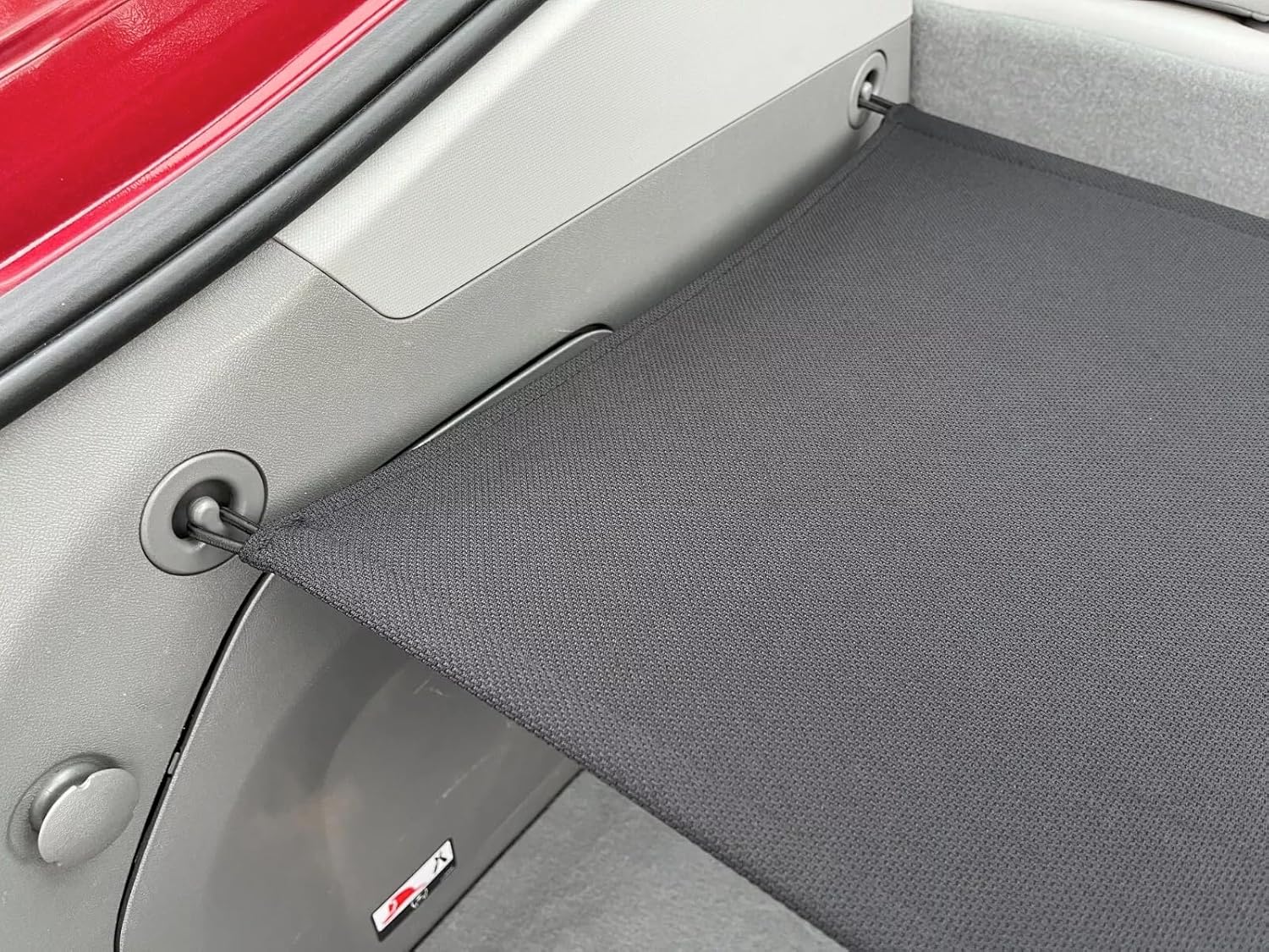 Rear Trunk Security Cargo Luggage Shade Cover for Chevrolet Volt 2011-2019 – Black Color Cargo Shade Cover – This is NOT a retractable Cargo Cover– Compatible with Chevy Volt 2011-2019