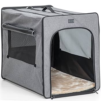 Amazon | Petsfit 折りたたみペットケージ ペットハウス 犬用