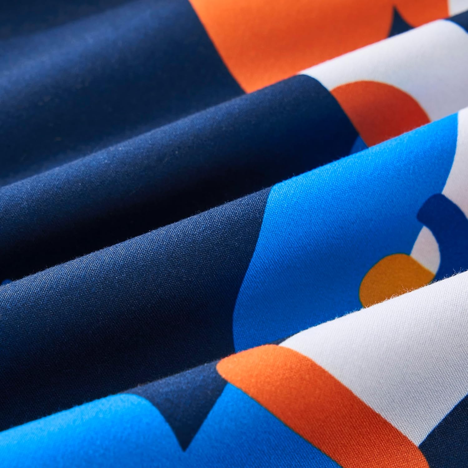 Seward Park Twin XL Bedding Set with Sheet, Space Rocket, Kids Teen Bed in a Bag, Dorm Comforter Sets, Astronaut Navy 5 Pieces